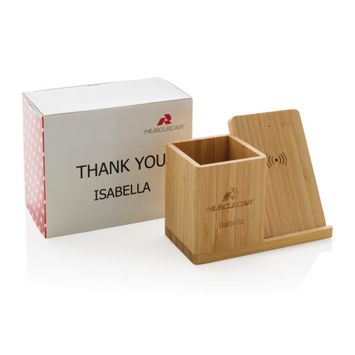 Calgary FSC® bamboo 10W draadloze snellader P308.47