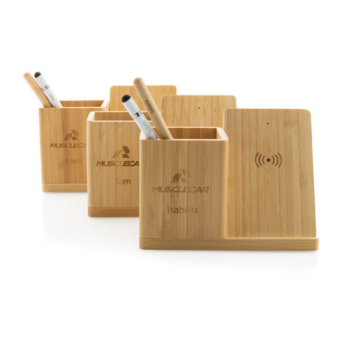 Calgary FSC® bamboo 10W draadloze snellader P308.47