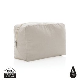 Gerecyclede canvas toilettas P820.78 met logo bedrukken DeBle