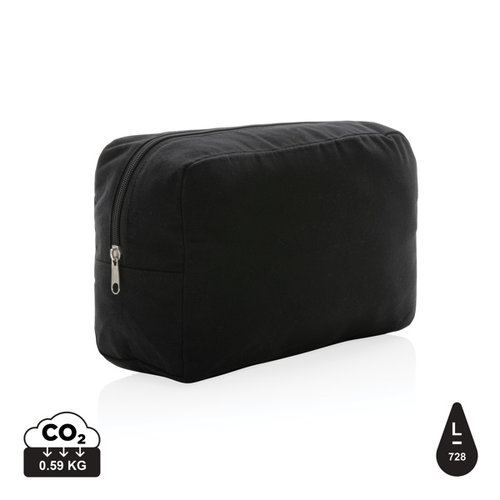 Gerecyclede canvas toilettas P820.78 met logo bedrukken DeBle