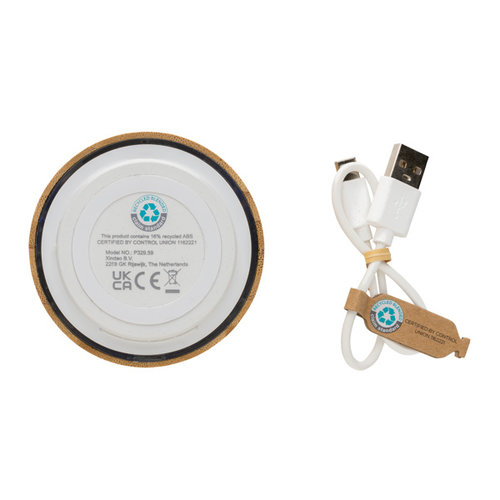 FSC® bamboe en RCS 3W draadloze luidspreker P329.59