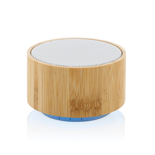 DeBle bamboe draadloze luidspreker 3W met logo