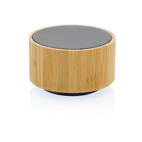 DeBle bamboe draadloze luidspreker 3W met logo