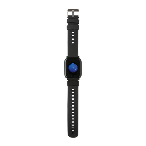 DeBle RCS gerecyclede TPU Fit smartwatch met kleurenscherm gegraveerd met logo