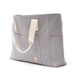 VINGA Sortino RPET strandtas met logo bedrukking DeBle duurzame tas relatiegeschenk NL BE