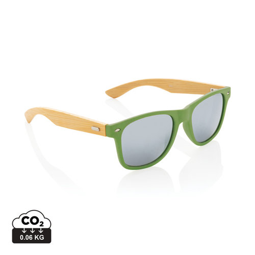 Zonnebril van gerecycled plastic en bamboe P453.977 Zonnebril van gerecycled plastic en bamboe P453.977