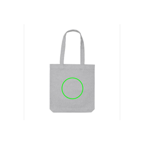 DeBle Impact AWARE ongeverfde gerecyclede canvas draagtas 285 g/m² bedrukken met logo