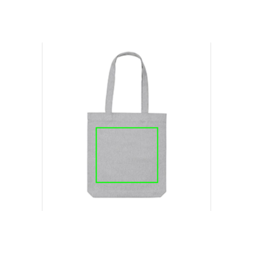 DeBle Impact AWARE ongeverfde gerecyclede canvas draagtas 285 g/m² bedrukken met logo