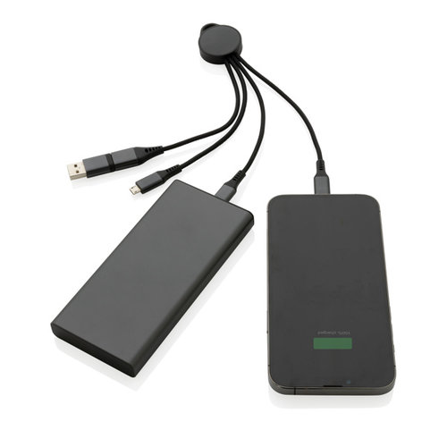 Oplaadkabel  6-in-1 gerecycled aluminium P302.672