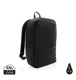 Swiss Peak AWARE™ RFID anti-diefstal 15,6 inch laptoprugzak bedrukt met bedrijfslogo