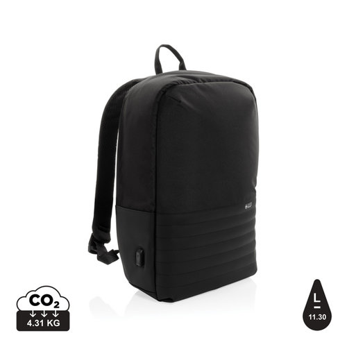 Swiss Peak AWARE™ RFID anti-diefstal 15,6 inch laptoprugzak bedrukt met bedrijfslogo