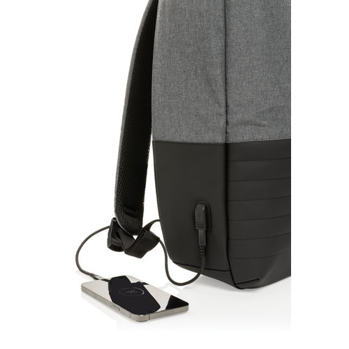 Swiss Peak AWARE™ RFID anti-diefstal 15,6 inch laptoprugzak bedrukt met bedrijfslogo