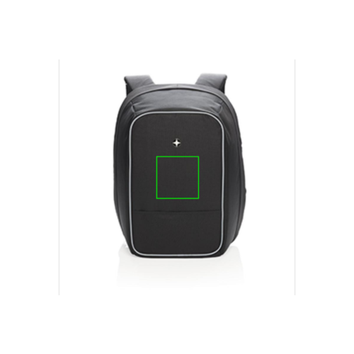 Swiss Peak AWARE™ anti-diefstal 15,6 inch laptoprugzak bedrukt met bedrijfslogo