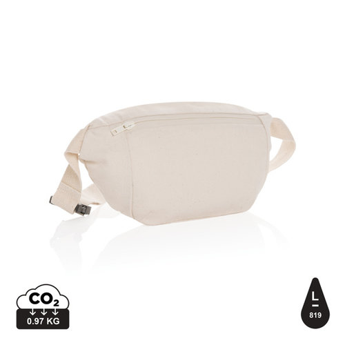 Impact AWARE gerecyclede canvas heuptas met logo bedrukken DeBle