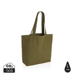 Boodschappentas gerecycled canvas met vakje P762.969