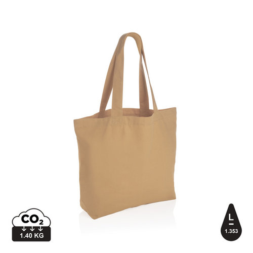 Boodschappentas gerecycled canvas met vakje P762.969