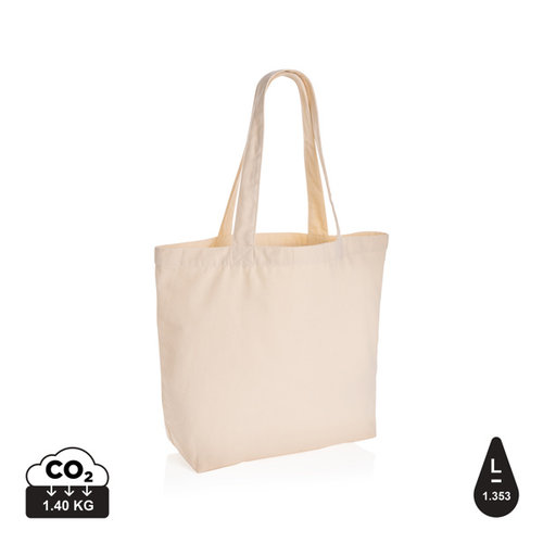 Boodschappentas gerecycled canvas met vakje P762.969