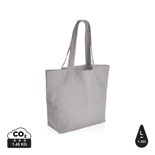Boodschappentas gerecycled canvas met vakje P762.969
