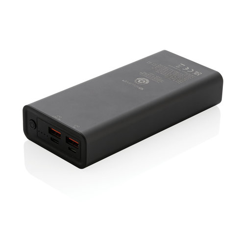 DeBle Terra RCS Aluminium Powerbank 20.000 mAh P322.632 bedrukken met logo