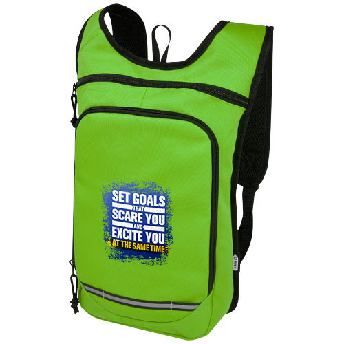 Trails GRS RPET outdoor rugzak 6,5 L bedrukken met logo