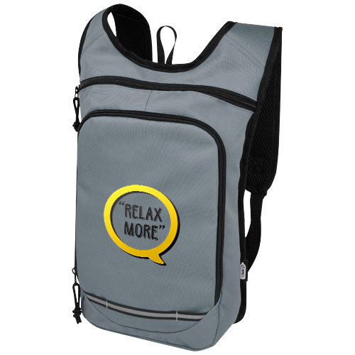 Trails GRS RPET outdoor rugzak 6,5 L bedrukken met logo