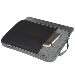 Reclaim GRS gerecyclede tweekleurige 14" laptophoes 2,5 L
