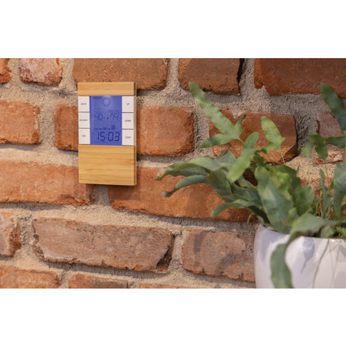Weerstation 100% bamboe Utah RCS  P279.419 Weerstation 100% bamboe Utah RCS  P279.419
