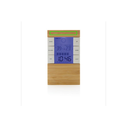Weerstation 100% bamboe Utah RCS  P279.419 Weerstation 100% bamboe Utah RCS  P279.419