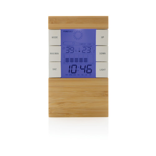 Weerstation 100% bamboe Utah RCS  P279.419 Weerstation 100% bamboe Utah RCS  P279.419