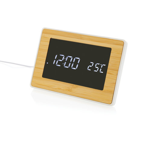 Utah RCS Rplastic FSC®bamboo LED-weerstation P279.31 Utah RCS Rplastic FSC®bamboo LED-weerstation P279.31