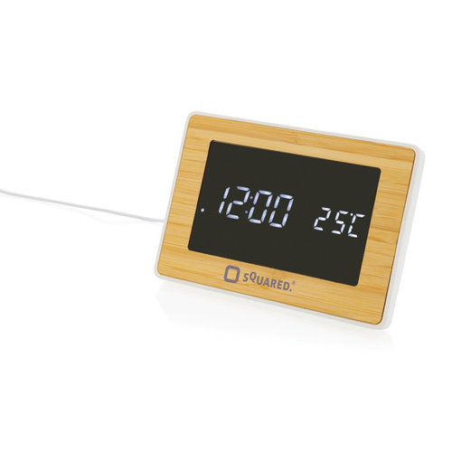 Utah RCS Rplastic FSC®bamboo LED-weerstation P279.31 Utah RCS Rplastic FSC®bamboo LED-weerstation P279.31