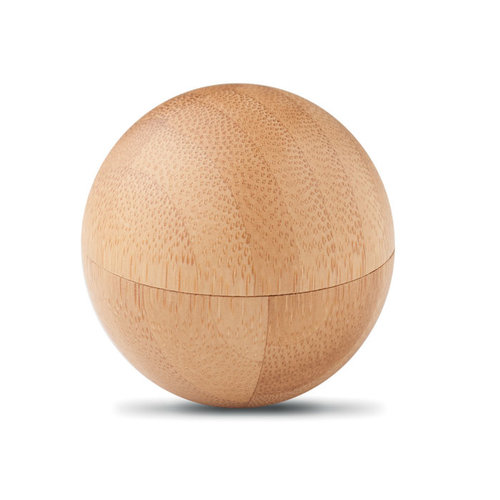 Lippenbalsem in bamboe doosje Soft lux (MO6753) met logo