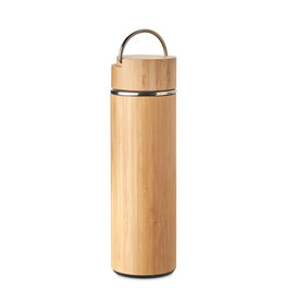 DeBle Tampere Dubbelwandige Thermosfles 400 ml met theezeef MO6272 bedrukken met logo