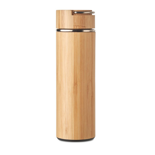 DeBle Tampere Dubbelwandige Thermosfles 400 ml met theezeef MO6272 bedrukken met logo