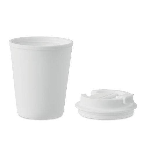 Gerecyclede PP beker 300 ml MO6866 Tridus Gerecyclede PP beker 300 ml MO6866 Tridus