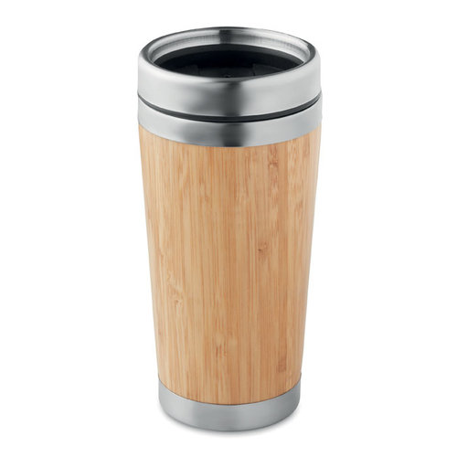 Rodeodrive+ RVS dubbelwandige reisbeker 400 ml MO9444 bedrukken met logo DéBlé
