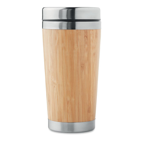 Rodeodrive+ RVS dubbelwandige reisbeker 400 ml MO9444 bedrukken met logo DéBlé