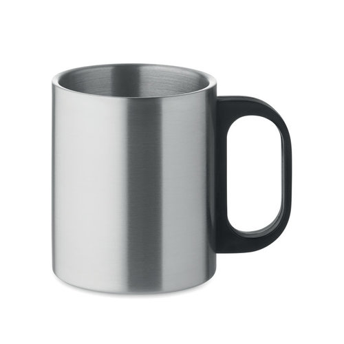 RVS mok 300 ml dubbelwandig Taniss met logo bedrukken DeBle