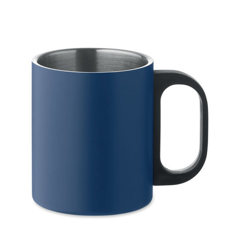 RVS mok 300 ml dubbelwandig Taniss met logo bedrukken DeBle