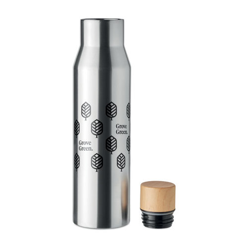 DeBle Dudinka dubbelwandige thermosfles 500 ml MO6288 bedrukt met logo