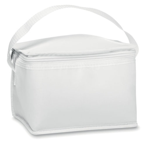 Cubacool koeltas MO8438 van polyester met aluminium isolatie, ruimte voor zes blikjes en compacte 3 liter inhoud bedrukken met logo
