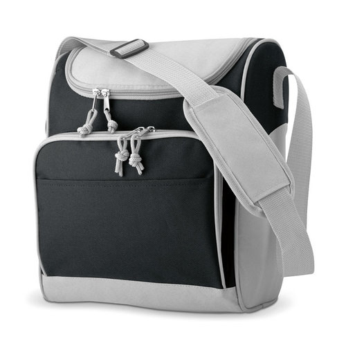 DeBle Zipper Koeltas met voorvak IT3101 met logo bedrukking