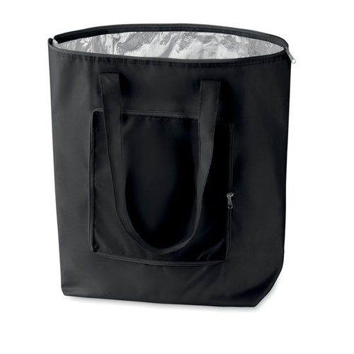 Plicool koeltas MO7214 van 210T polyester met aluminium isolatie, opvouwbaar ontwerp en 13 liter inhoud bedrukken met logo