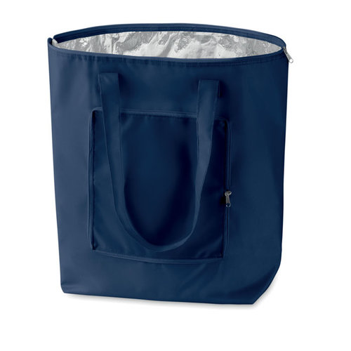 Plicool koeltas MO7214 van 210T polyester met aluminium isolatie, opvouwbaar ontwerp en 13 liter inhoud bedrukken met logo