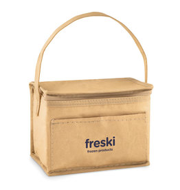 papieren koeltas, koeltas voor blikjes, duurzame koeltas, bedrukte koeltas, relatiegeschenk zomer, Papercool koeltas