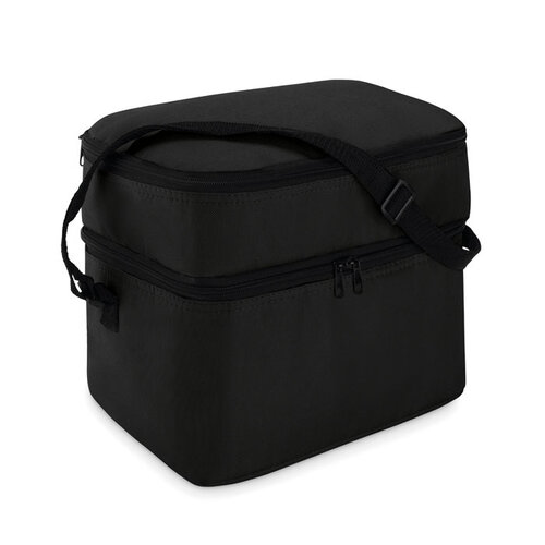 Casey koeltas MO8949 van 600D polyester met twee compartimenten bedrukken met logo
