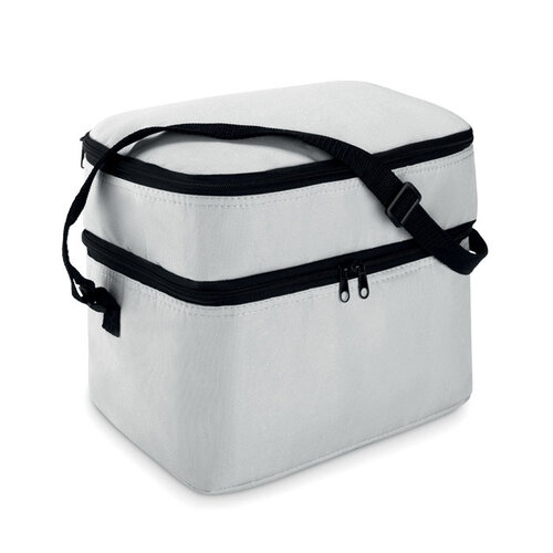 Casey koeltas MO8949 van 600D polyester met twee compartimenten bedrukken met logo