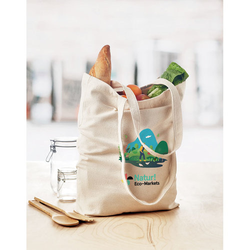 Rassa Canvas boodschappentas bedrukken met logo DeBle