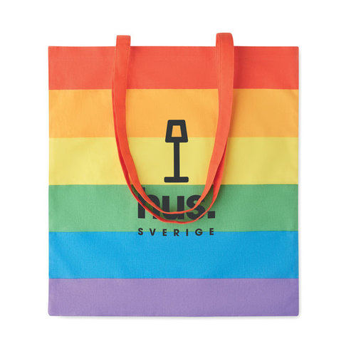 Borealis boodschappentas bedrukken met logo DeBle