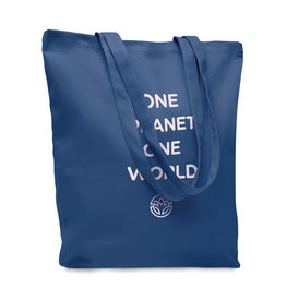 Rassa coloured canvas boodschappentas bedrukken met logo DeBle